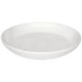 Keraminė vazono lėkštė DOMOLETTI CHARMS, Ø15 cm, mat. balta
