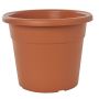 Plastikinis vazonas DOMOLETTI MA00035-100, Ø35, šv. rudas