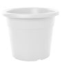 Plastikinis vazonas DOMOLETTI MA000025-110, Ø25 cm, baltas