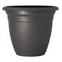 Plast. vazonas DOMOLETTI TE000040-120, Ø40 cm, antracito sp.