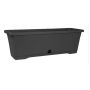 Plast. vazonas DOMOLETTI TBTISB40-120, Ø40 cm, antracito sp.