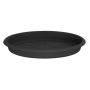 Plast. vazono lėkštė DOMOLETTI STTE0015-120, Ø15 cm, pilka