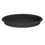 Plast. vazono lėkštė DOMOLETTI STTE024-120, Ø24 cm, pilka