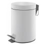 Šiukšliadėžė su pedalu OKKO T-Y0120M, 20 l, balta