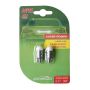 AutoDuals LED T10 Light Bulb White 2pcs