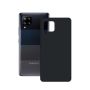 Silikoninis dėklas telefonui SAMSUNG GALAXY A42, juodas