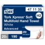 Rankšluosčiai popieriniai Tork multi adv