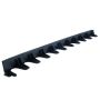 Plastikinis lankstus vejos bortelis, 70×80×1000 mm