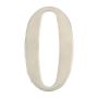 Durų numeris „0“, nerūdijantis plienas, 62 mm