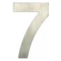 Durų numeris „7“, nerūdijantis plienas, 62 mm