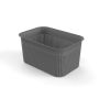 Daiktadėžė ROTHO BRISEN, 4,5 l, pilka, 26,2×18×13 cm