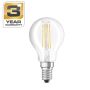 Lemputė STANDART LED filamentinė, P45, E14,4.3W, 470lm,2700K