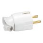 Kištukas kampu LEGRAND,16A, 230V, baltos spalvos