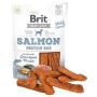 Brit Jerky Salmon Protein Bar skanėstas 80g