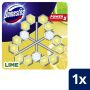 WC valiklis - gaiviklis DOMESTOS TRIO POWER 5 LIME, 3x55 g