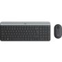 Klaviatūros ir pelės rinkinys  Logitech MK470 EN