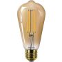 Lemputė Philips LED, ST64,E27, 5,8W, 650lm,2200K,DIM