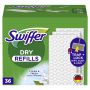 Swiffer Sweeper Sausos Grindų Šluostės, 36 vnt