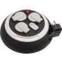 Ilgintuvas su rite BRENNENSTUHL COMFORT, 3 vietų, 2 USB, 3 m