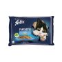 Konservuotas kačių ėdalas FELIX Fantastic žuvies sk., 4x85 g