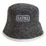 Pirties kepurė FLAMMIFERA SAUNA, 36 x 36 cm, pilka