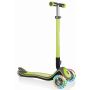Vaikiškas paspirtukas Globber Elite Deluxe, žalias