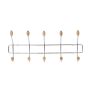 Kabykla Domoletti W08, 1 vnt., 420 mm x 70 mm, chromo