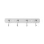 Kabykla Domoletti MH404, 1 vnt., 280 mm x 65 mm, chromo