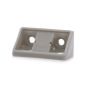 Fiksatoriai HAUSHALT F1/S24, 42×20×20 mm, pilka, 10 vnt.