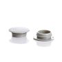 Dangteliai HAUSHALT D14/S24, 14 mm, pilka, 100 vnt.