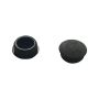 Dangteliai HAUSHALT F1-72-JUOD, 12 mm, juoda, 50 vnt.