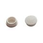 Dangteliai HAUSHALT F1-72-BALT, 12 mm, balta, 50 vnt.