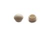 Dangteliai HAUSHALT NR149-BALT, 10 mm, balta, 50 vnt.