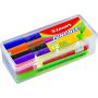 Flomasteriai LUXOR FUN LINER 6107, vienpusiai, 12 vnt.