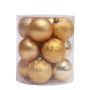 Plastik. eglutės žaisliukai CHRISTMAS TOUCH SY19EZ-B231, 12