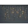 Girlianda Chr. Touch 100LED, 1.9m, šilt. balta, be transf.