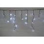 Girlianda Chr. Touch 100LED, 4.9m, šal. balta, be transf.