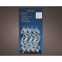 Kabliukai elektrinei girliandai 16 vnt Lumineo