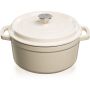 Puodas Grand feu FEUMWHITE, 24 cm x 24 cm x 10.5 cm, 3.5 l