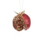 Plastik. eglutės žaisliukas obuolys CHRISTMAS TOUCH, 9 cm