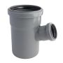 Vidaus kanalizacijos trišakis HTplus, Ø 110 / 75 mm, 67°