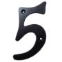 5 numeris GB-2531_5, 105×65 mm, juodas