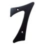 7 numeris GB-2531_7, 105×65 mm, juodas