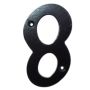 8 numeris GB-2531_8, 105×65 mm, juodas