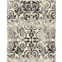 Kilimas DOMOLETTI LOTTO, pilkas, kreminis, 160×235 cm