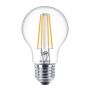 Lemputės Philips LED filamentinės, A60, E27, 7W, 806lm,2700K