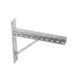Konstrukcijų laikiklis su atrama HH81303, 250x20 mm, pilka