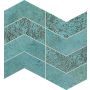 Keraminės dek sienų mozaikos Margot Blue, 29.8 x 25 cm