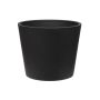 Plastikinis vazonas 4LIVING 276391, juodas, Ø60 cm