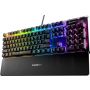 Klaviatūra Steelseries Apex 5 Hybrid Blue, anglų (US), juoda